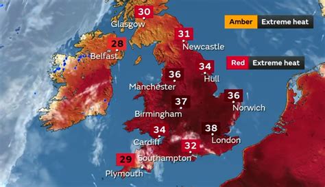 uk weather warning heat
